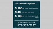 Plumbers Mesquite TX