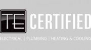 T E Certified Electric Plumbing Heating & Cooling